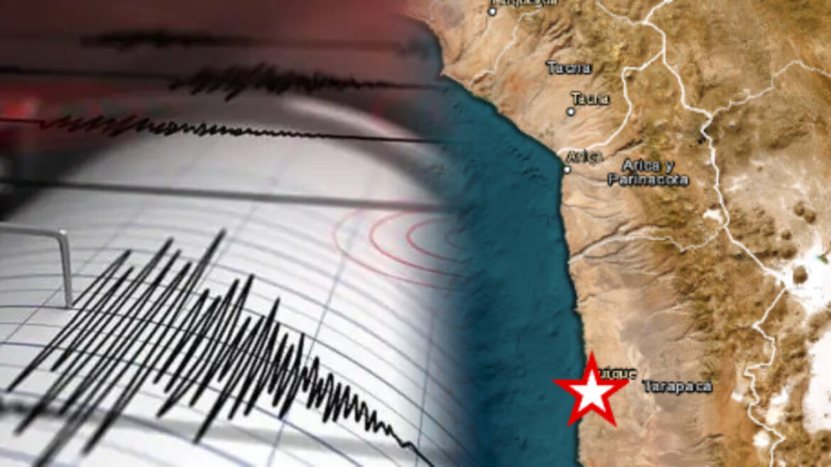 El sismo de este 25 de mayo ocurrió al sur de Tacna.