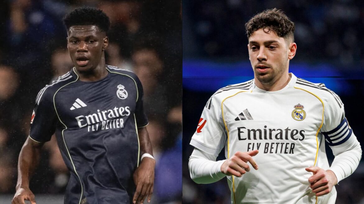 Real Madrid Fede Valverde Tchouamení