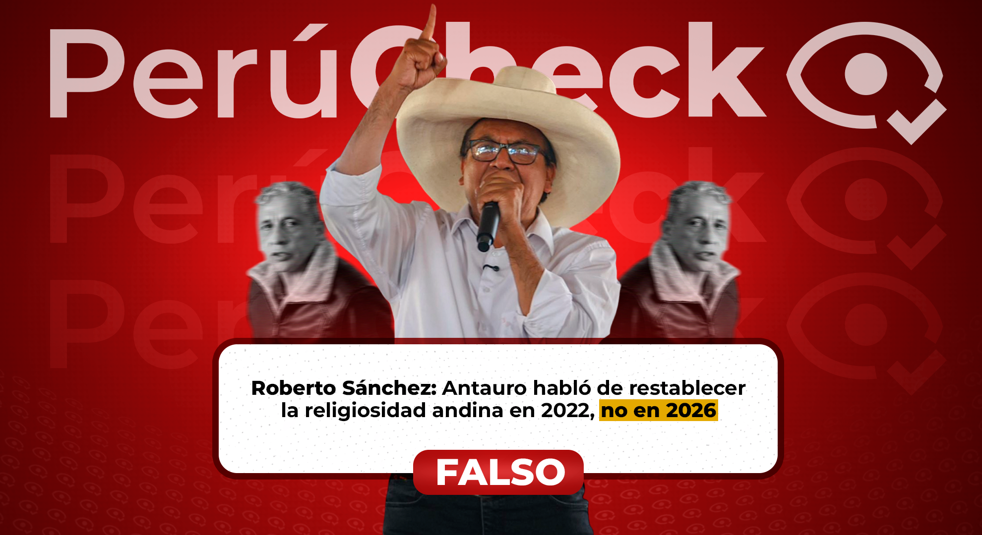 Antauro Humala sí se refirió hace poco sobre rescatar la religiosidad andina