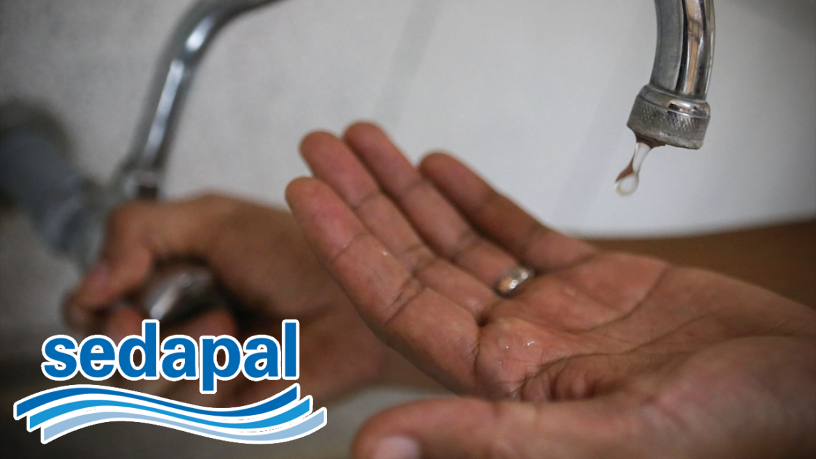 Sedapal realizará un nuevo corte de agua en Lima este miércoles en el Rímac.