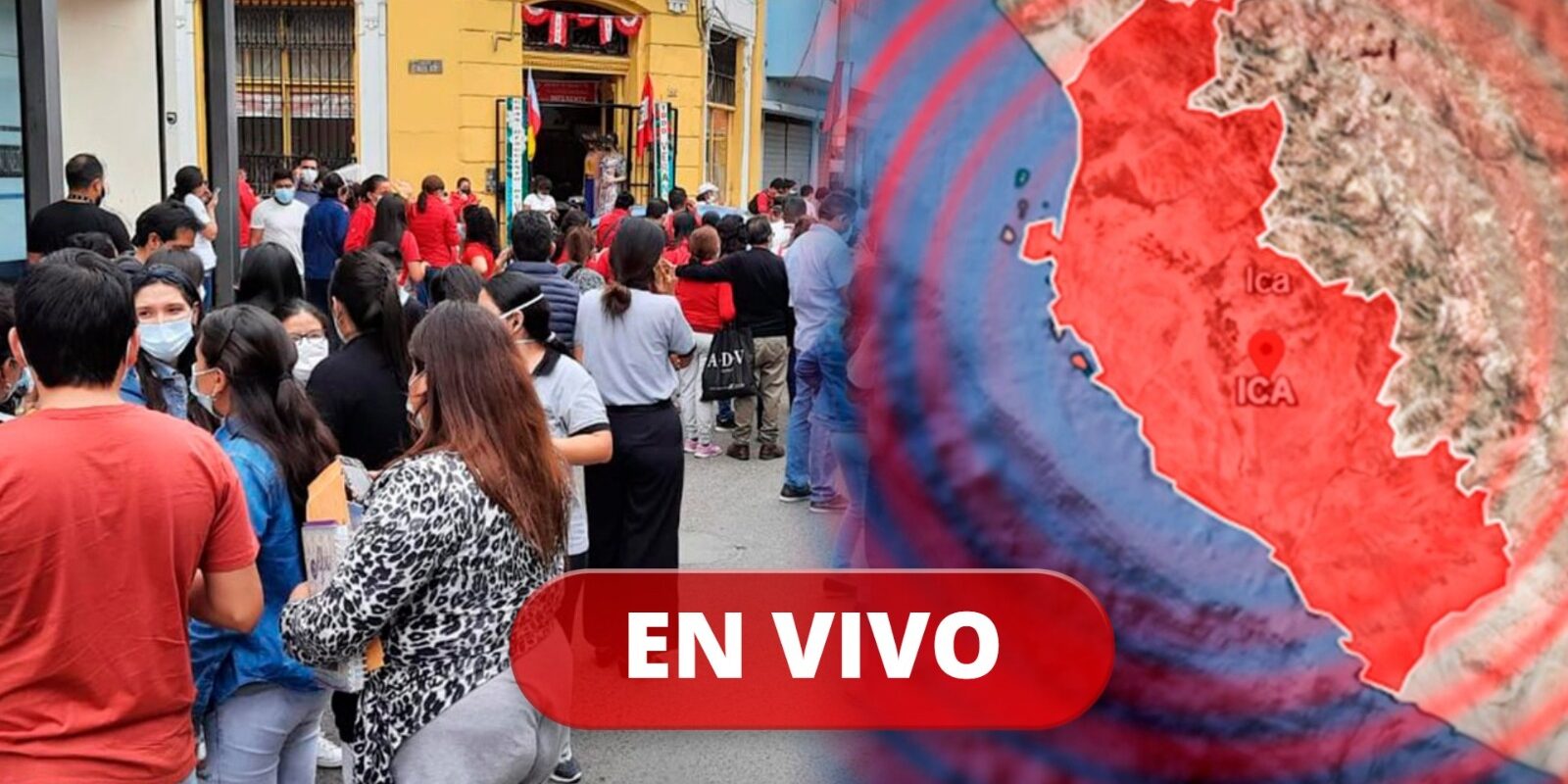 Temblor en Ica de 6.1, según reporte de IGP.