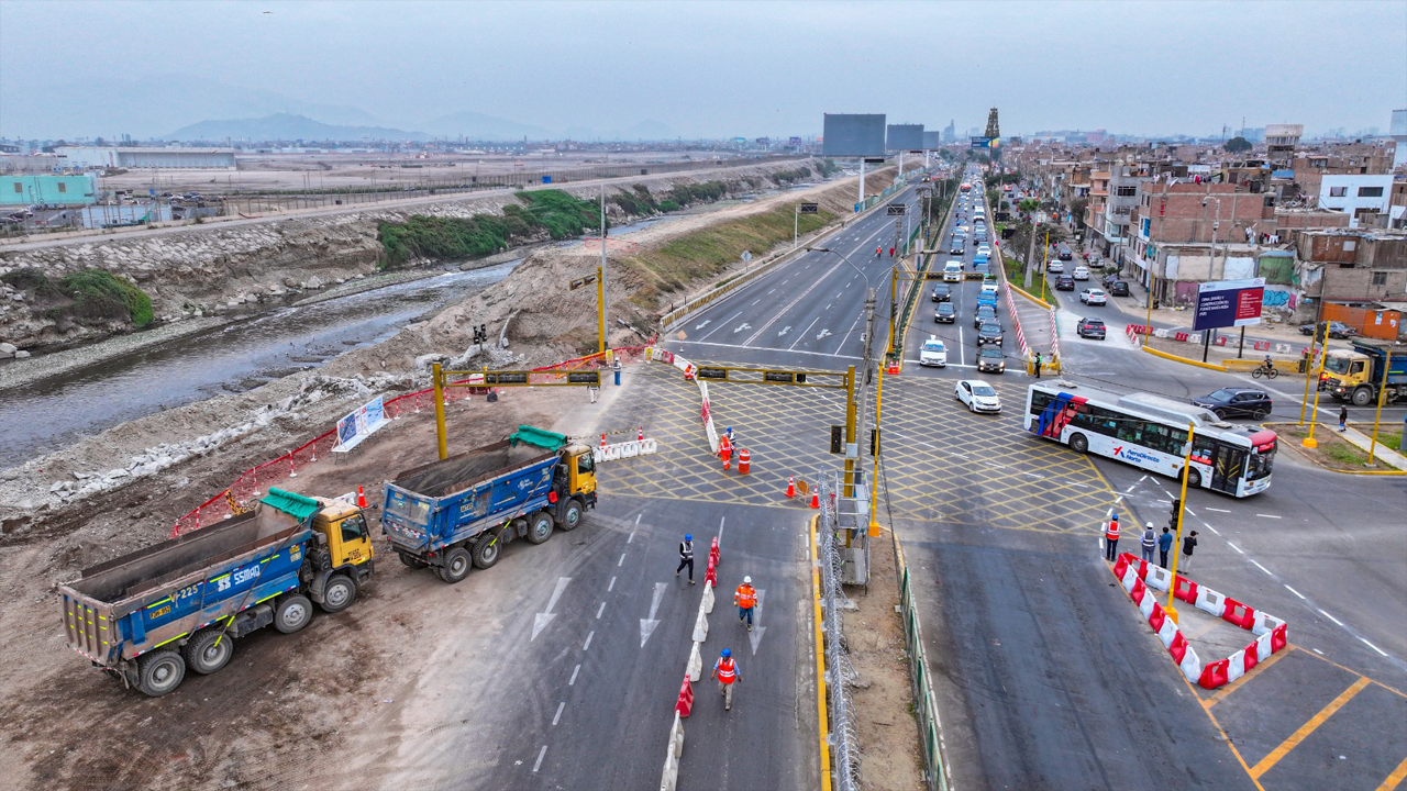 Obra de Puente Santa Rosa: plan de desvío vehicular y rutas alternas tras cierre parcial de Morales Duárez