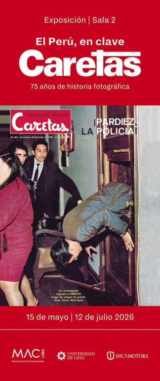 Afiche exposición CARETAS