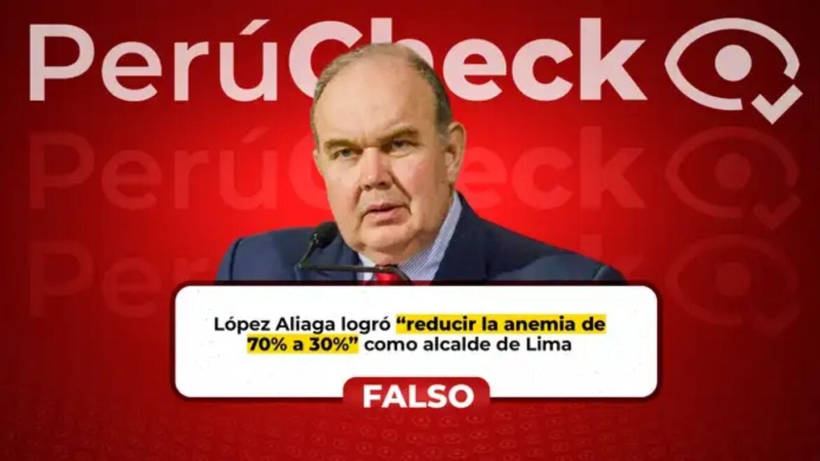Rafael López Aliaga PerúCheck