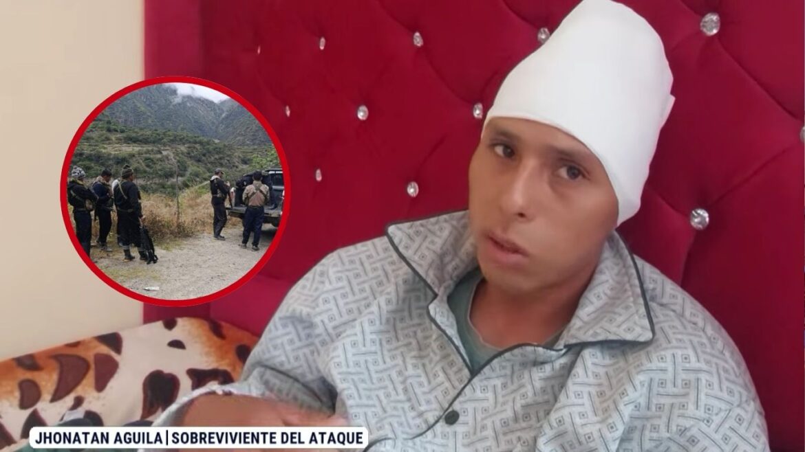 Sobreviviente a operativo en Colcabamba