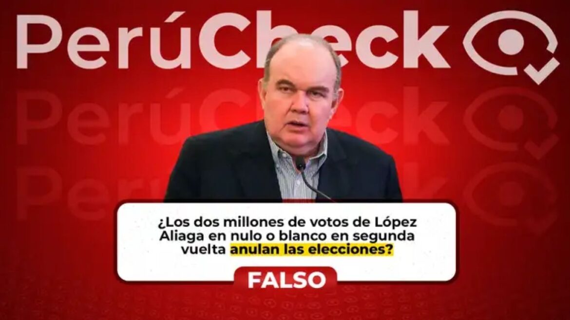 López Aliaga PerúCheck