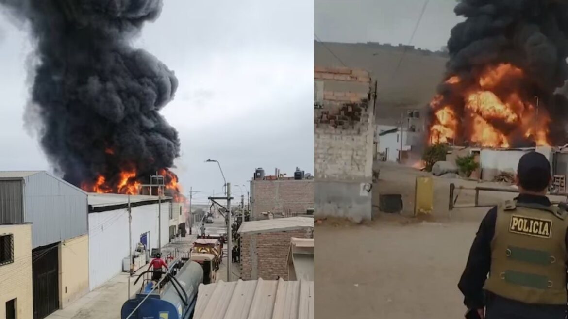 Villa El Salvador incendio