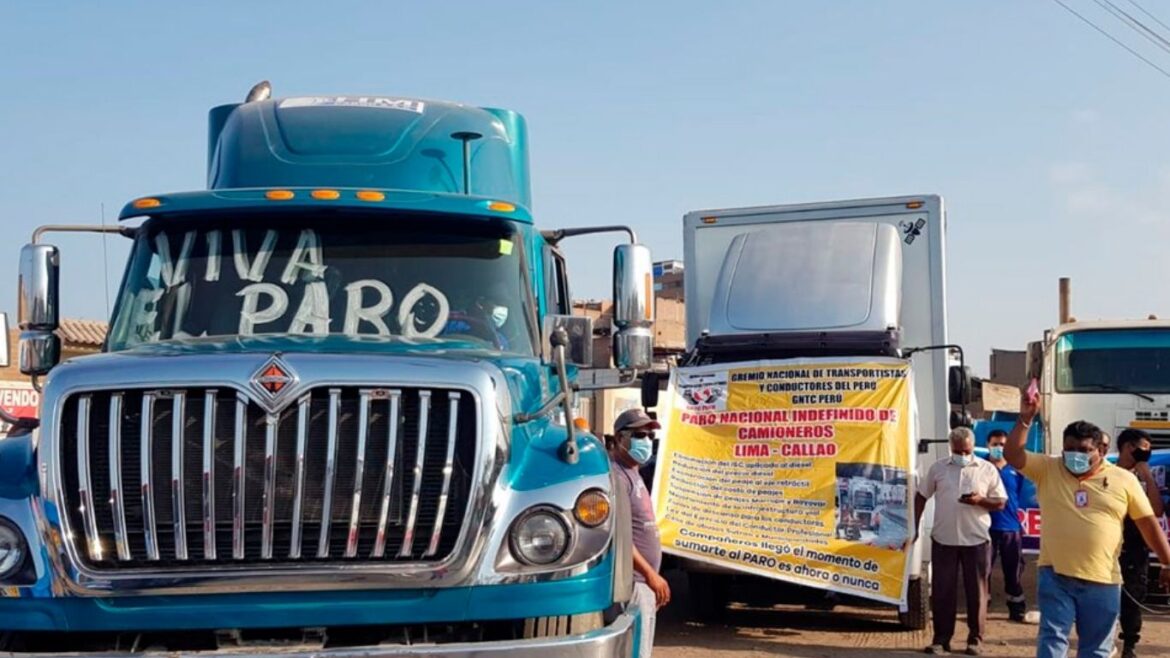 paro de transportistas - Paro de transportes