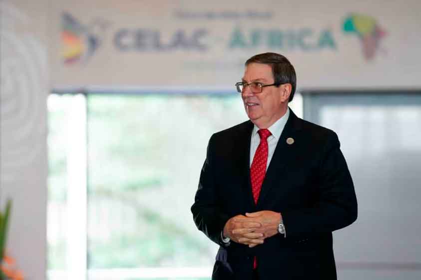 ministro de Exteriores de Cuba, Bruno Rodríguez