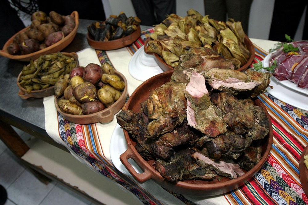 Platos típicos de Caylloma, valle del Colca
