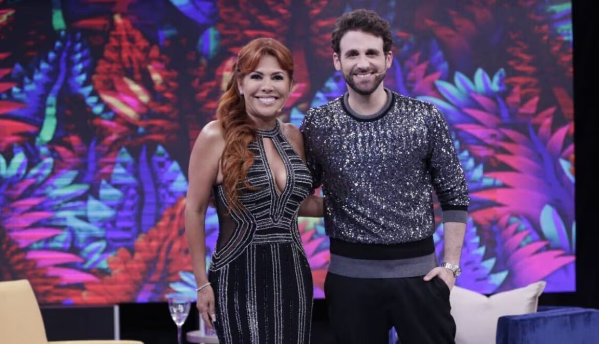 Magaly Medina estalla contra Rodrigo González por difusión de su servicio comunitario en TV.