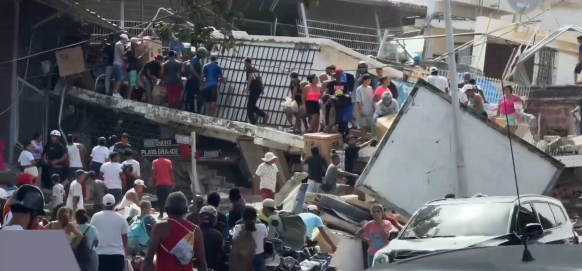 saqueos en Venezuela tras terremoto