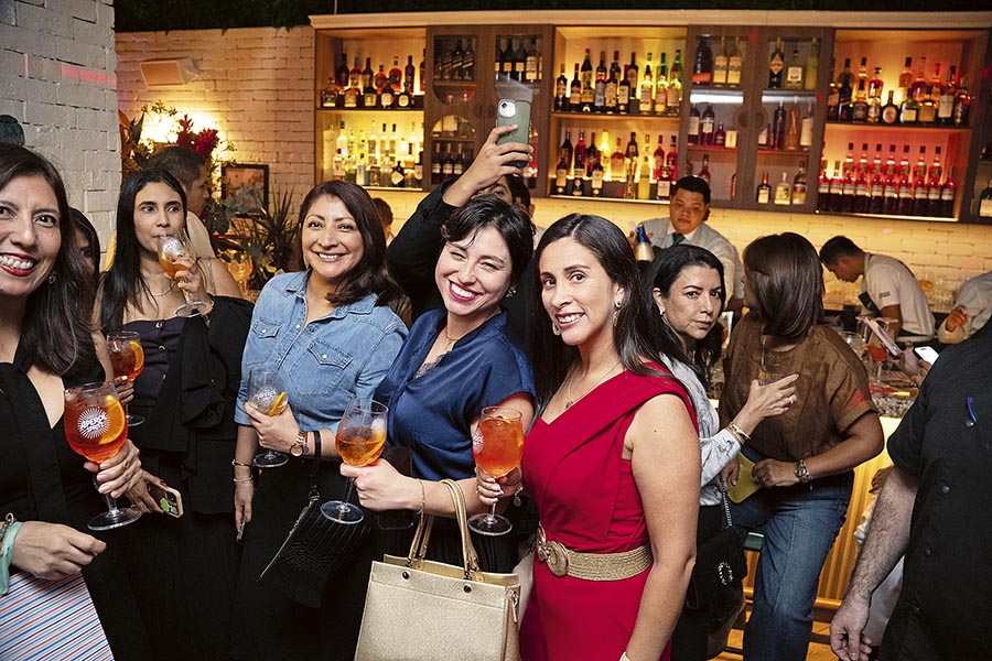 Disfrutaron de una noche marcada por la buena mesa y el espíritu festivo.