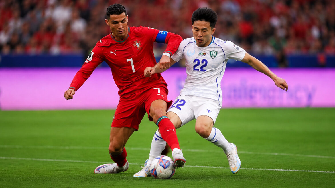 Cristiano Ronaldo espera anotar con la selección portuguesa ante Uzbekistán. (Foto editada)