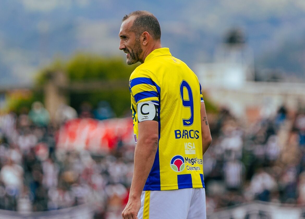 Hernán Barcos no seguirá en FC Cajamarca y posiblemente llegue a un club de Lima (Foto: FC Cajamarca)