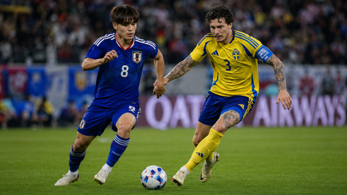 Japón enfrenta a Suecia en la última jornada de la fase de grupos del Mundial (Foto editada)