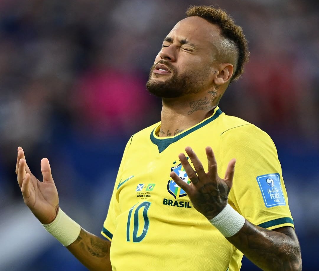 Neymar debutó en la Copa del Mundo en la victoria de Brasil ante Escocia (Foto: Confederação Brasileira de Futebol)