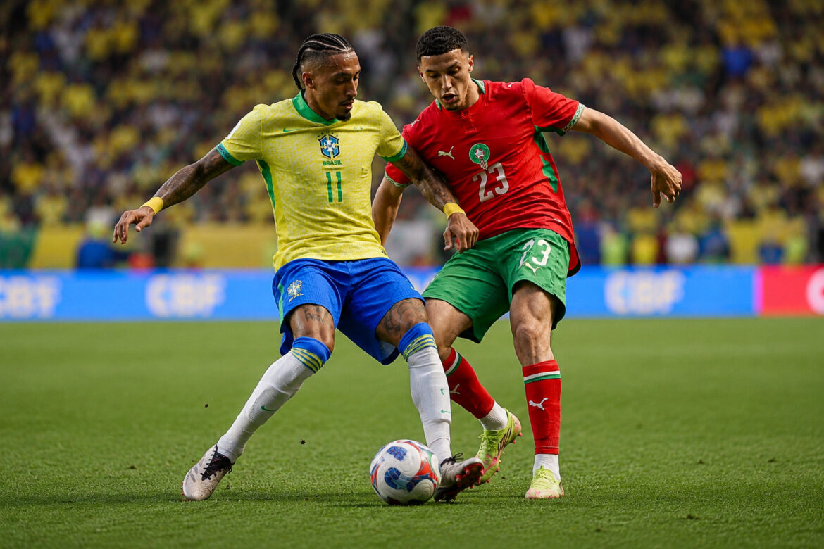 Brasil enfrentará a Marruecos por el Grupo C del Mundial. (Foto editada)