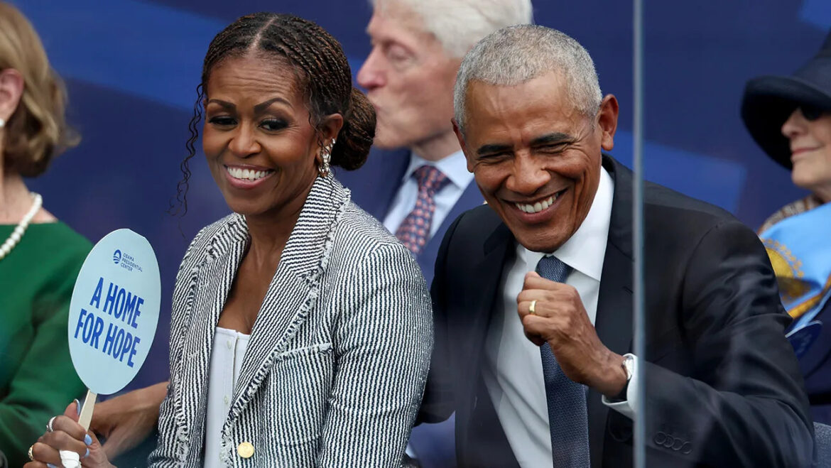 Barack Obama inaugura su biblioteca presidencial en Chicago.