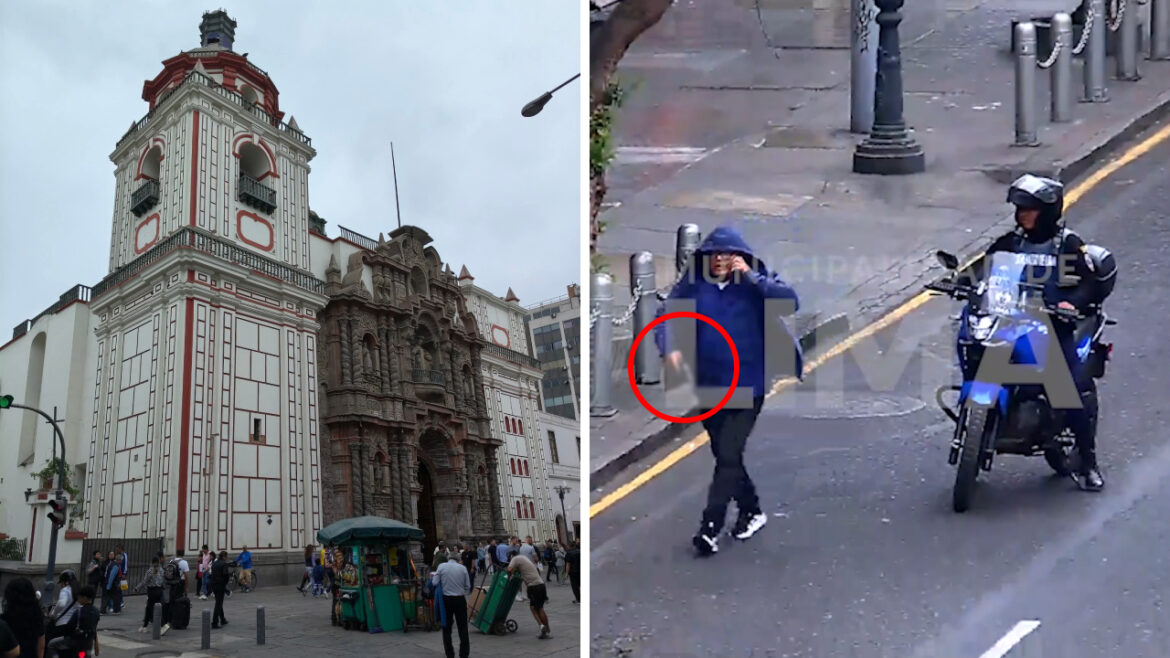 Tragedia en Centro de Lima. Un cambista fue asaltado en pleno jirón de la Unión. Foto: composición Caretas