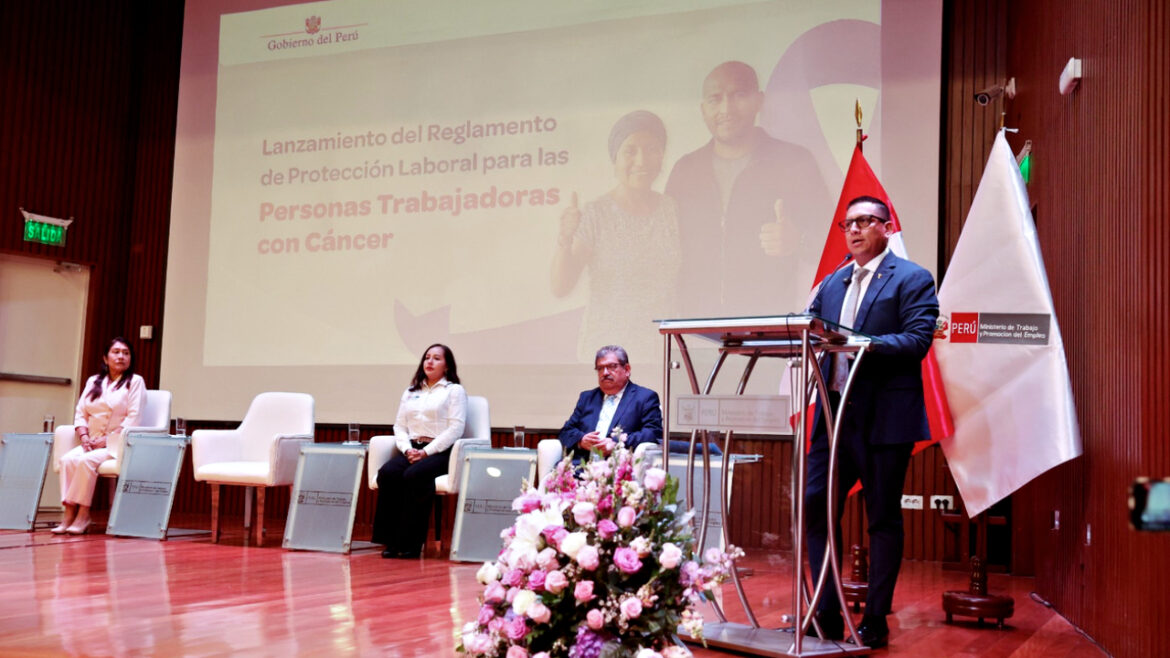 El Ministerio de Trabajo publicó oficialmente el Reglamento de Protección Laboral para las Personas Trabajadoras con Cáncer. Foto: MTPE