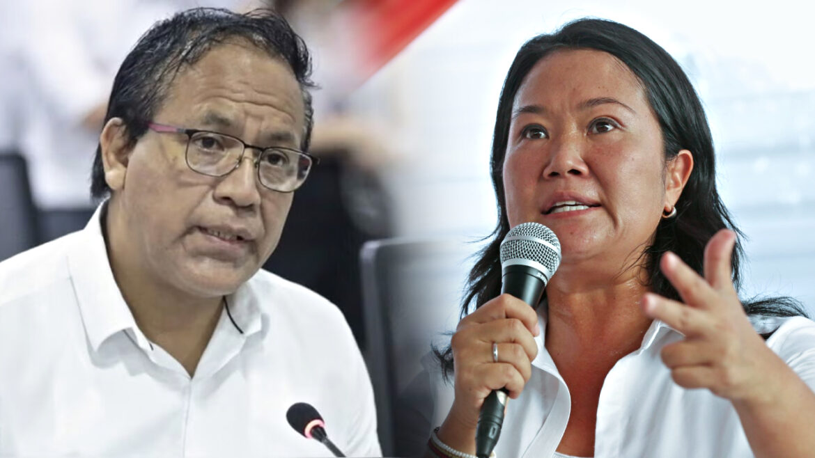 Keiko Fujimori señala que la denuncia de JP por fraude sería improcedente. Foto: composición Caretas/Andina