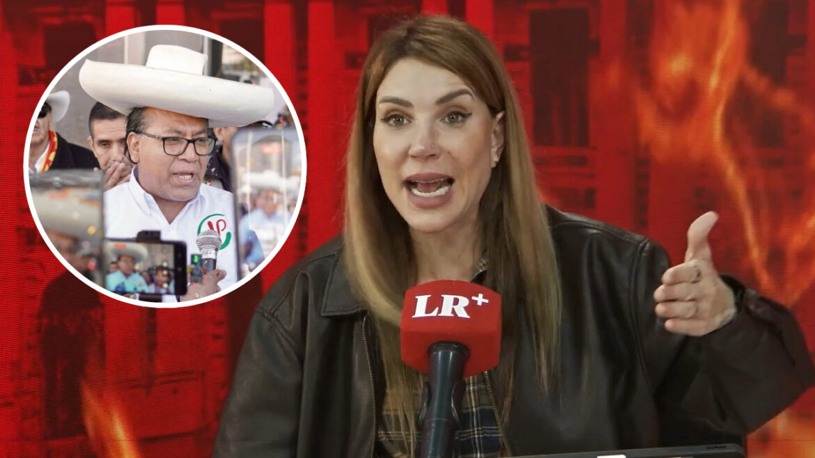 Juliana Oxenford apuntó contra denuncia de fraude de Roberto Sánchez. Foto: composición Caretas