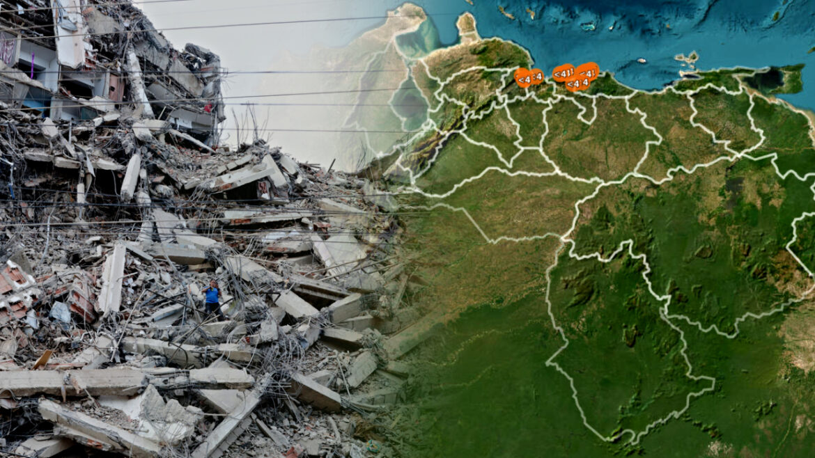 Funvisis reportó más de 40 réplicas tras los terremotos en Venezuela. Foto: composición Caretas