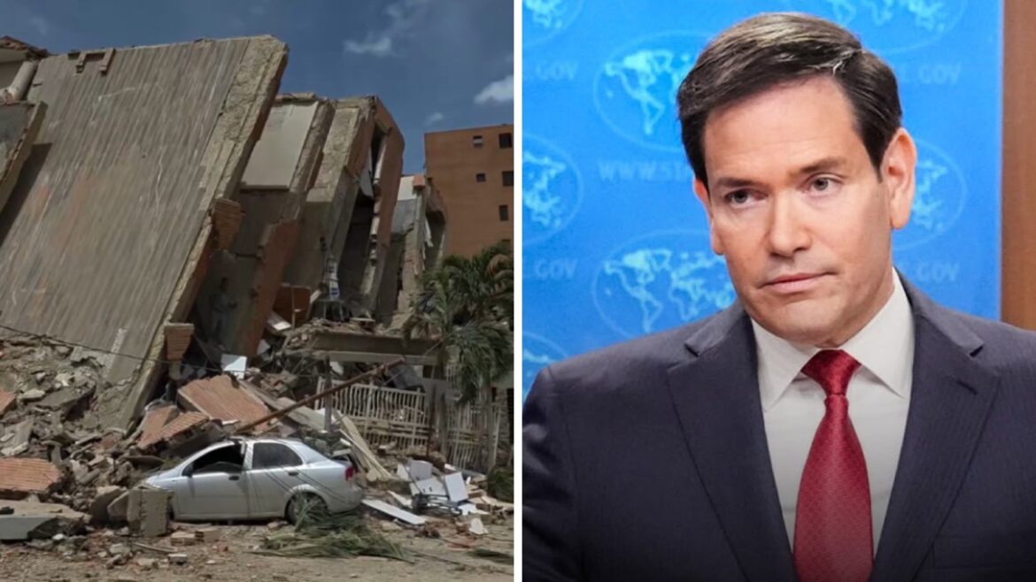 Estados Unidos envía ayuda a Venezuela tras doble terremoto. Foto: composición Caretas