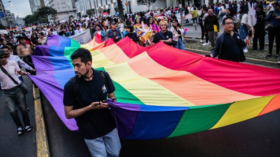 La Marcha del Orgullo en Lima se realizará el sábado 27 de junio de 2026. Foto: Jesús Maza/Caretas