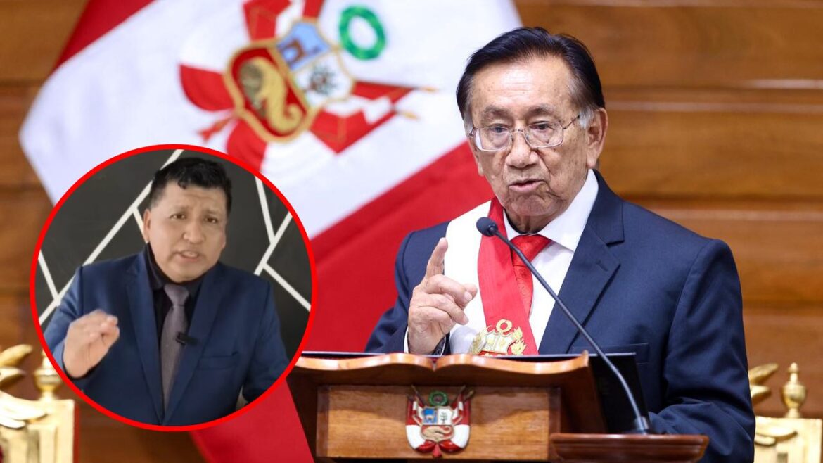Abogado del presidente Balcázar contrató con el Despacho Presidencial. Foto: composición Caretas
