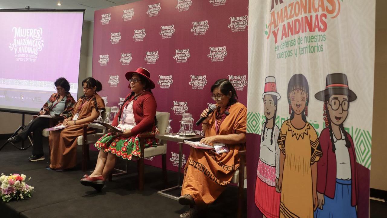Mujeres amazónicas y andinas piden a virtuales congresistas 