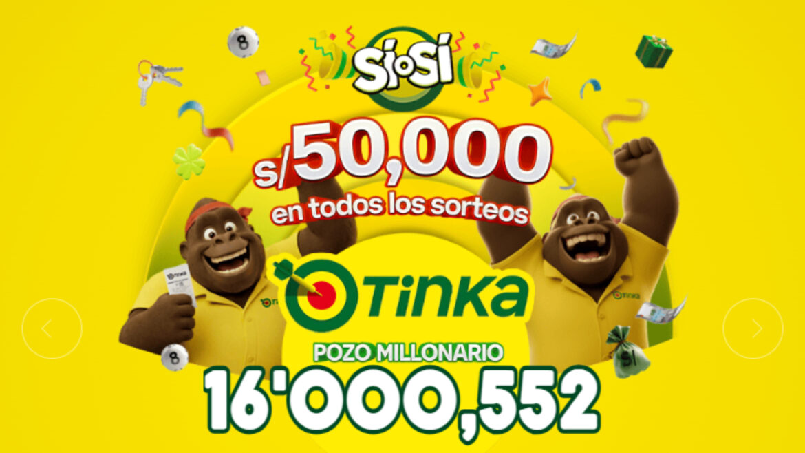 Revisa todo sobre los resultados del sorteo 1309 de La Tinka. Foto: captura
