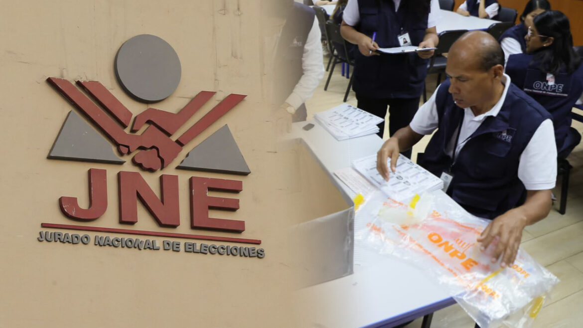 El JNE recuerda que el conteo de votos de ONPE aún no termina. Foto: composición Caretas