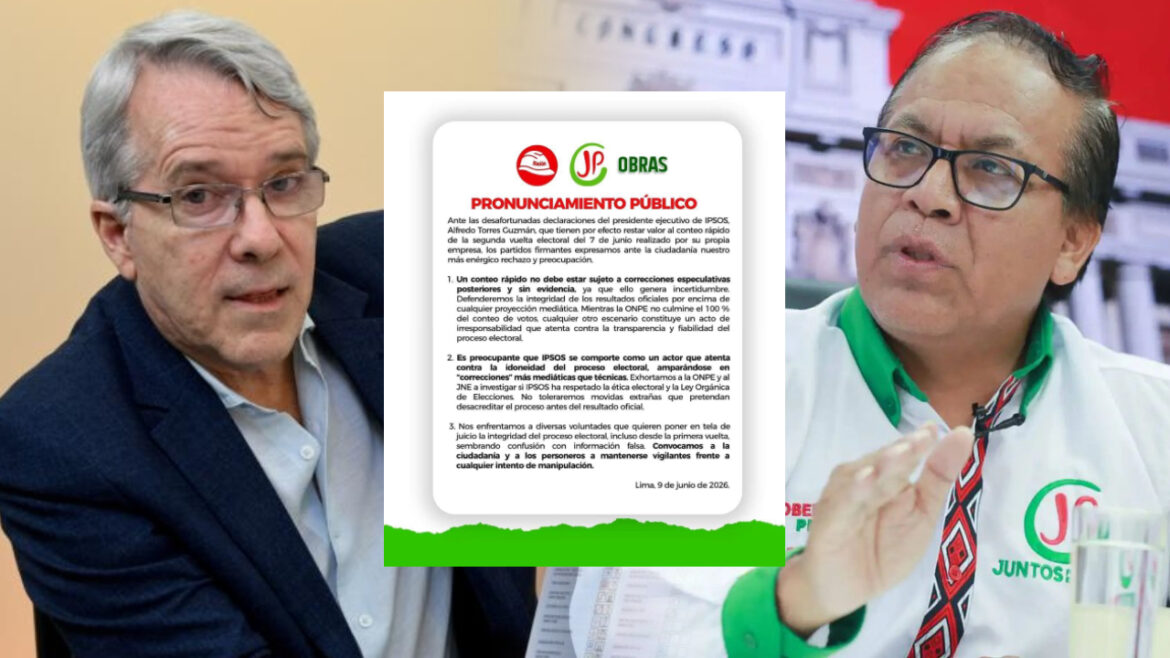 Partidos políticos de izquierda se pronuncian contra declaraciones de Alfredo Torres. Foto: composición Caretas