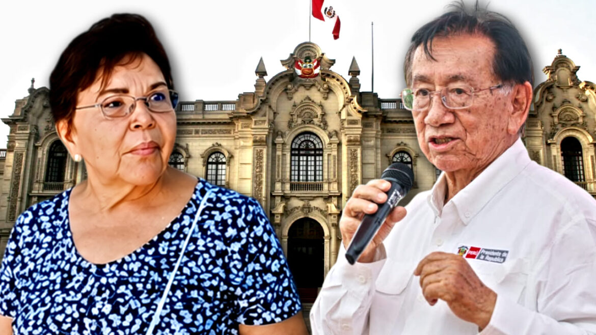 Blanca Quiroz es la esposa del presidente José María Balcázar y primera dama del Perú. Foto: composición Caretas