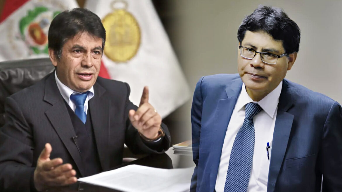 Tomás Aladino Gálvez concluyó designación de Germán Juárez Atoche como coordinador de Fiscalías de Lavado de Activos. Foto: composición Caretas/Andina