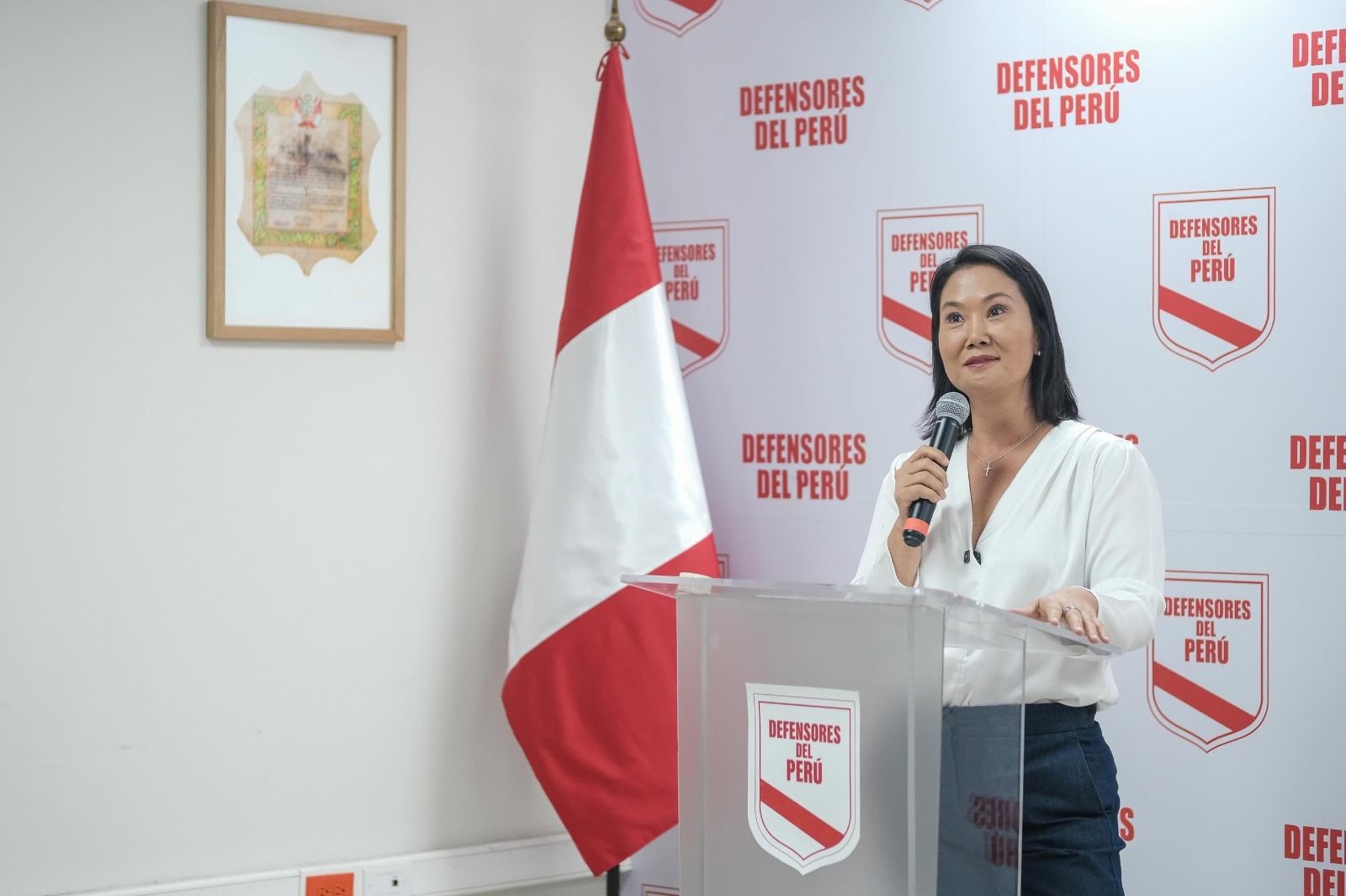 Keiko Fujimori llama a la calma: “Salga quien salg