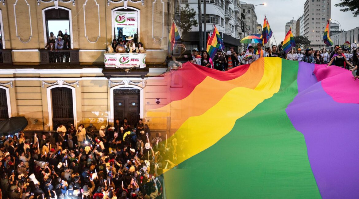 El candidato de Juntos por el Perú convocó a protestas el mismo sábado en que la comunidad LGBTIQ+ tomará el Campo de Marte y el Centro de Lima