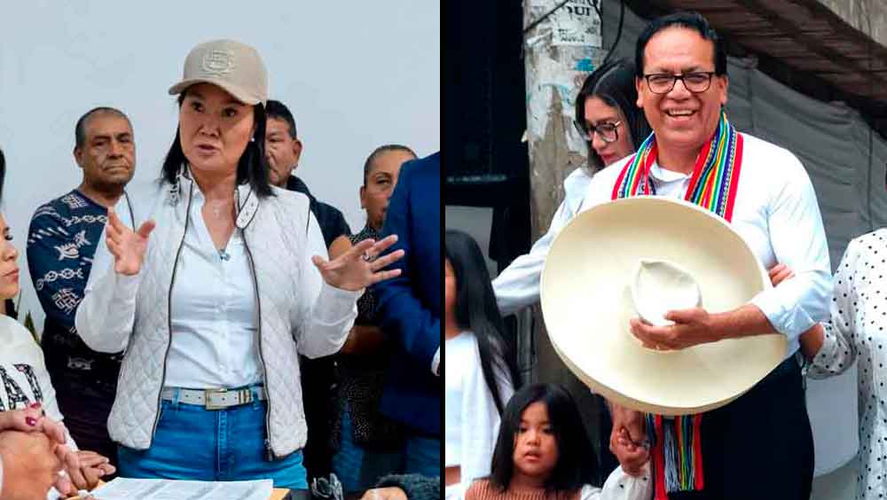 Keiko Fujimori y Roberto Sánchez - desafios