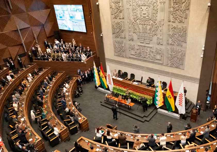 El Congreso de Bolivia aprueba la Ley de Estados de Excepció