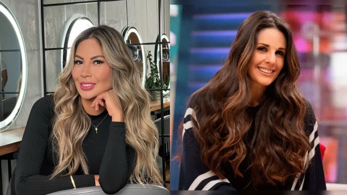 Pamela López durante declaraciones en las que responde a Rebeca Escribens en medio de la polémica por el evento “La Hora López” organizado por su club de fans.
