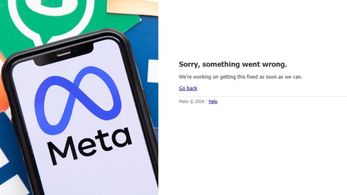 Caída masiva de Facebook, Instagram y Threads a nivel mundial.