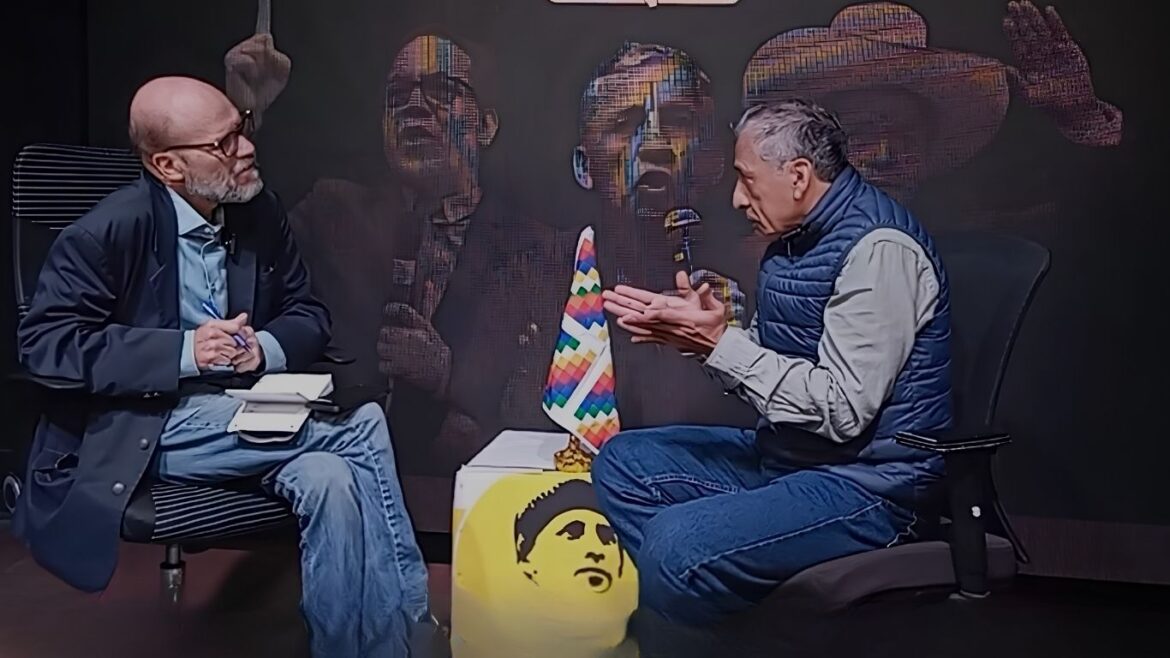 Antauro Humala en entrevista con periodista de AFP.