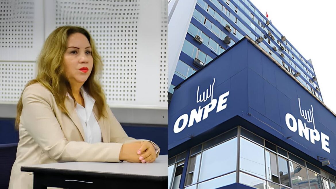 Amparo Ortega Campana renuncia a la carrera por la jefatura de la ONPE.