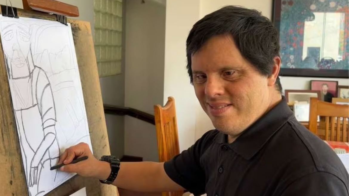 Hipérboles, Celebridades y Quimeras es la exposición benéfica del artista peruano Diego González Tovar.