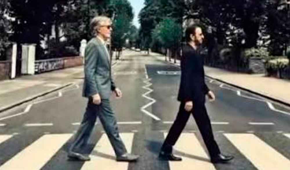 Abbey Road - Paul McCartney y Ringo Star
