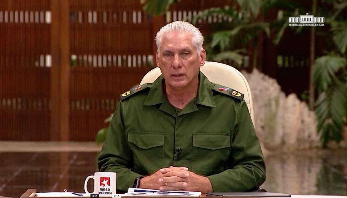 Presidente de Cuba, Miguel Díaz-Canel.