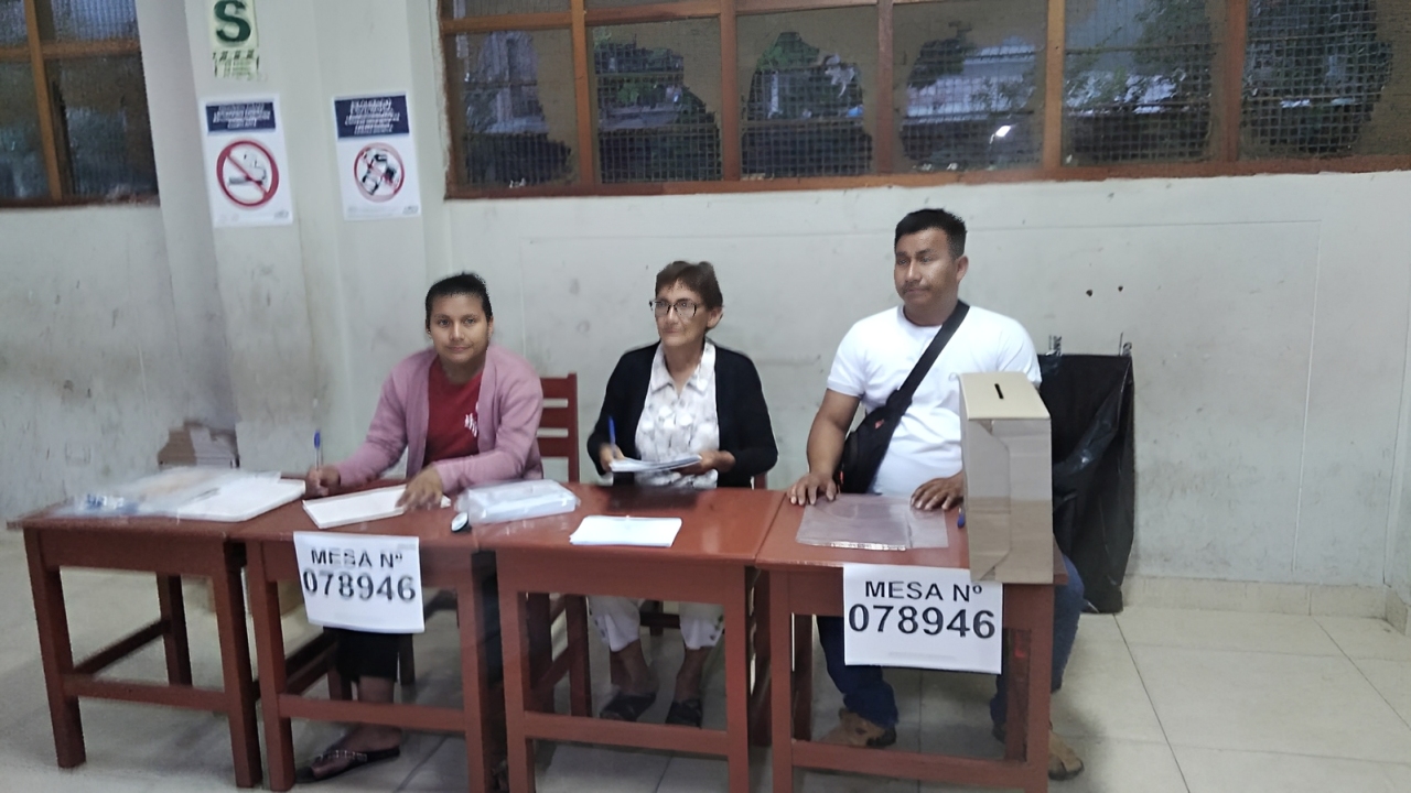 Elecciones 2026: ONPE instala la primera mesa de sufragio y 