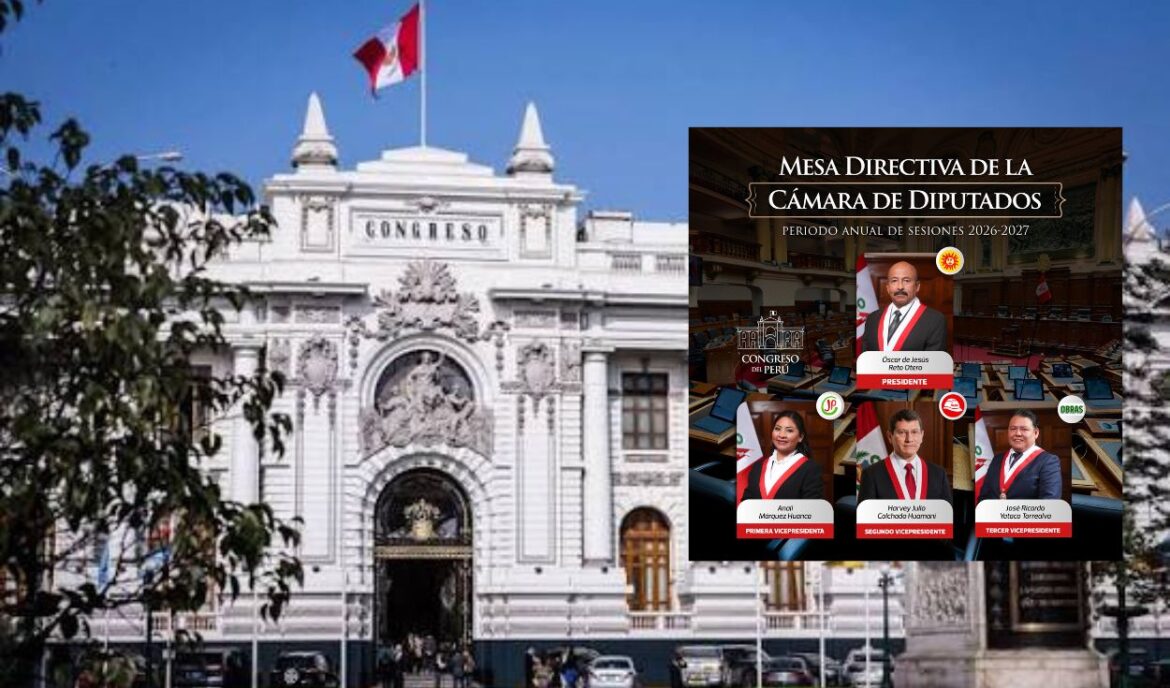La Mesa Directiva de la Cámara de Diputados quedó definida. Foto: composición Caretas/Andina